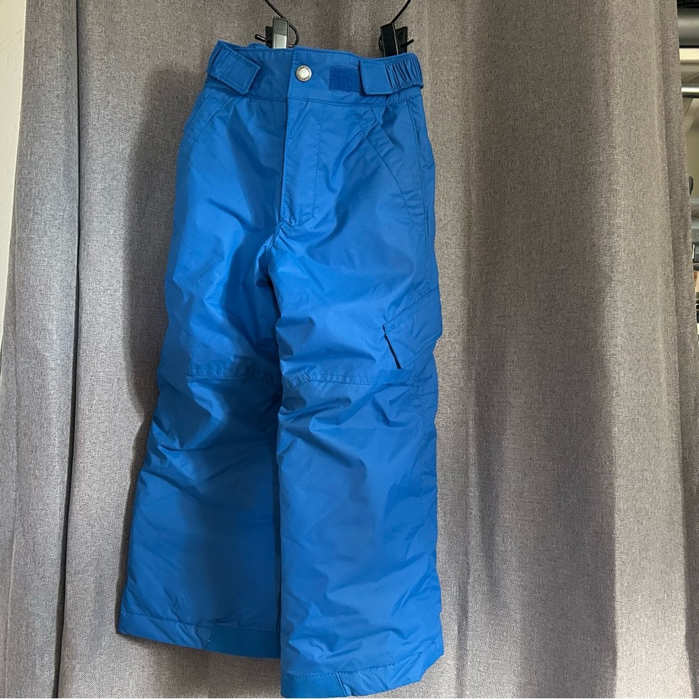 Columbia Kids Bright Blue Snow Pants